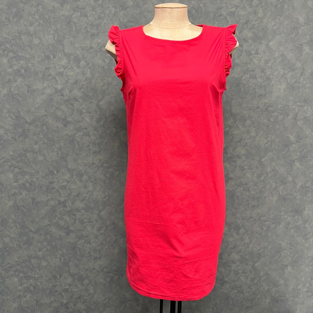 Heyton Casual Dress Ruffle Sleeve Sleeveless Summer Sundress Pink‎ Size 6